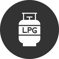 Gas Cylinder Vector Icon