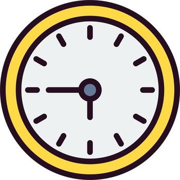 icono de vector de reloj