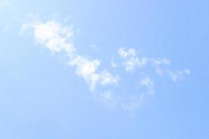 beautiful panorama of sky and clouds photo