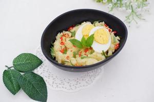 mashed potatoes with eggs as a background photo