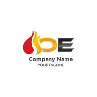 gas logo design vector , flame illustration on white background.