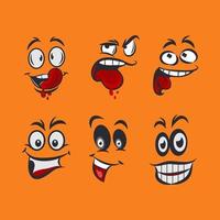 funny character face 16349832 Vector Art at Vecteezy