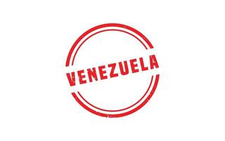 VENEZUELA stamp rubber with grunge style on white background vector