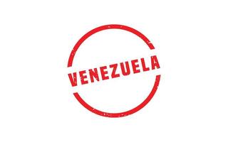 VENEZUELA stamp rubber with grunge style on white background vector