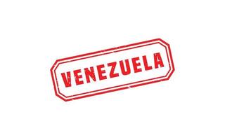 VENEZUELA stamp rubber with grunge style on white background vector