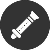 Flute Vector Icon