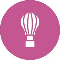 Hot Air Balloon Vector Icon