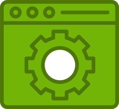 icono de vector de optimización web