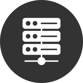 icono de vector de base de datos