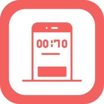 icono de vector de temporizador