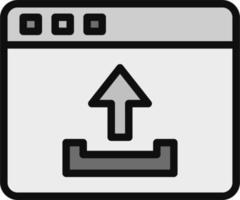 Upload file Vector Icon