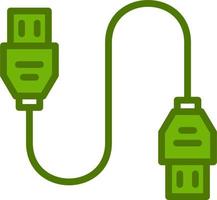 Data Cable Vector Icon