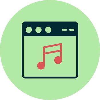 icono de vector de navegador web