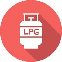 Gas Cylinder Vector Icon