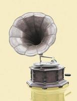 Vintage old Gramophone photo