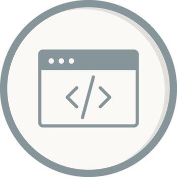 Coding Vector Icon