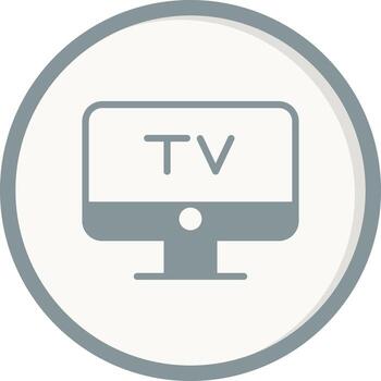 icono de vector de television