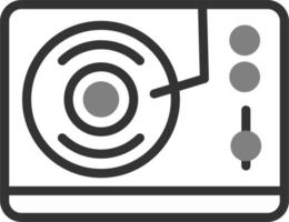 Record Player Vector Icon