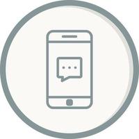 Phone Chat Vector Icon