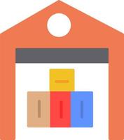 Warehouse Vector Icon