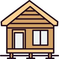 Bungalow Vector Icon