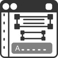 Typography Vector Icon