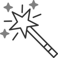 Magic wand Vector Icon