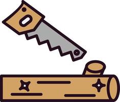 Sawing Vector Icon