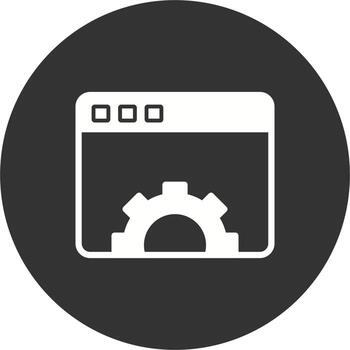 icono de vector de optimización web