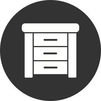 Side Table Vector Icon