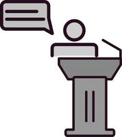 Debate Vector Icon