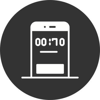 icono de vector de temporizador