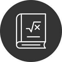 Math book Vector Icon