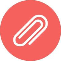 Paper Clip Vector Icon