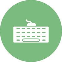 icono de vector de teclado de computadora