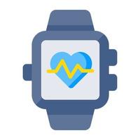 Modern design icon of fitness tracker vector