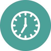 Wall Clock Vector Icon