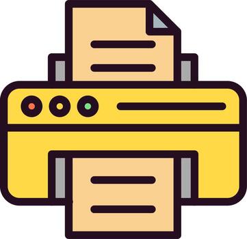 Printer Vector Icon