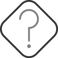 Question Mark Vector Icon