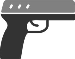 icono de vector de pistola