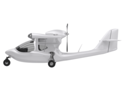 Airplane isolated on transparent background. 3d rendering - illustration png