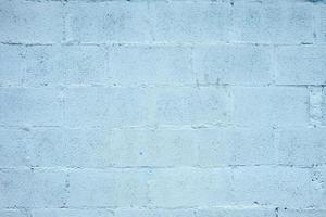 White Brick Wall Texture Background. photo