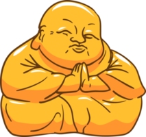 Buddha png graphic clipart design
