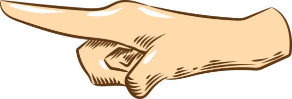 finger pekande png grafisk ClipArt design