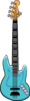 Guitar png graphic clipart design