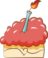 Birthday cake png graphic clipart design