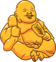 Buddha png graphic clipart design