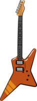 Guitar png graphic clipart design