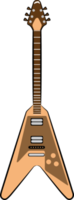 Guitar png graphic clipart design