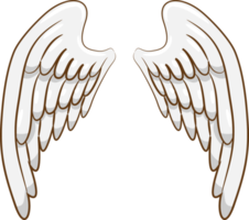 Angel wing png graphic clipart design